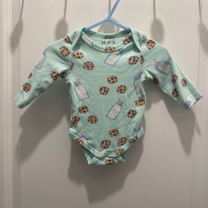 Monica + Andy Mint Cookie Onesie